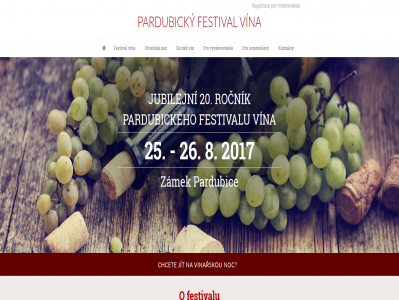 Reference Pardubický festival vína